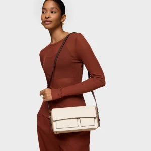 Średnia Beżowo-Brązowa Torebka Przez Ramię Tous Back To Basics - Tous