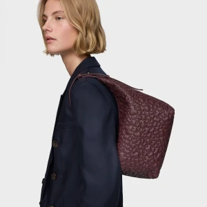 Średnia Burgundowa Torebka Na Ramię Tous Puffy Bear - Tous