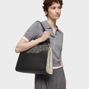 Średnia Czarna Torba Na Zakupy Kaos Icon - Tous