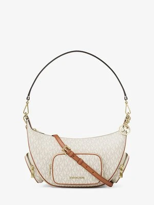 Średnia dwustronna torebka na ramię Merritt z charakterystycznym logo Michael Kors Outlet