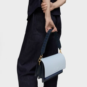 Średnia Granatowa Torebka Przez Ramię Tous Audree Saffiano - Tous