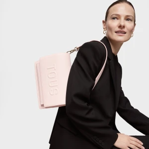 Średnia Jasnoróżowa Torebka Przez Ramię Audree Tous Brenda - Tous