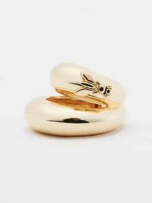 Średnia nausznica Metal Circle PATRIZIA PEPE