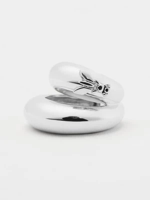 Średnia nausznica Metal Circle PATRIZIA PEPE