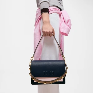 Średnia Niebiesko-Różowa Torebka Przez Ramię Audree Saffiano - Tous