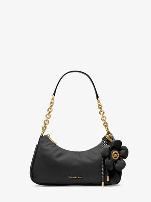 Średnia nylonowa saszetka Nolita z łańcuszkiem Michael Kors CZARNY (Czarny)