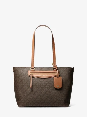 Średnia podróżna torba tote Jet Set z charakterystycznym logo Michael Kors