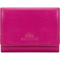 Średnia portmonetka damska skórzana fuksja Wittchen