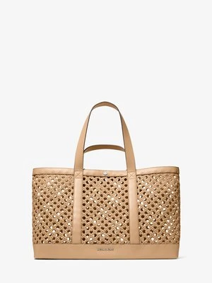 Średnia ręcznie tkana torba tote Whitley Michael Kors Mens
