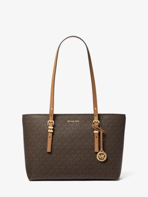 Średnia skórzana torba tote Quinn z charakterystycznym logo Michael Kors