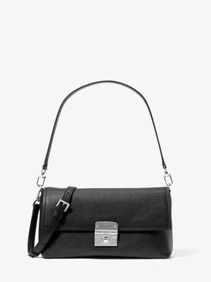 Średnia skórzana torebka na ramię Addie z odpinanym paskiem MICHAEL Michael Kors