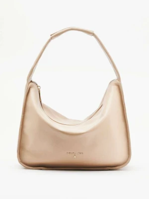 Średnia skórzana torebka na ramię Contemporary Hobo PATRIZIA PEPE