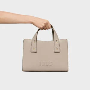 Zdjęcie produktu Średnia Szarobrązowa Torba Typu City Tous Back To Basics - Tous TAUPE