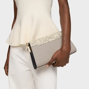 Średnia Szarobrązowa Torebka Przez Ramię Kaos Icon - Tous