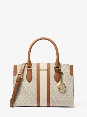 Średnia torba Becca z paskiem i charakterystycznym logo Michael Kors