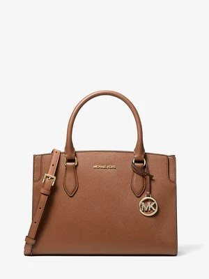 Średnia torba Becca ze skóry saffiano MICHAEL Michael Kors