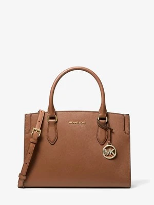 Średnia torba Becca ze skóry saffiano MICHAEL Michael Kors