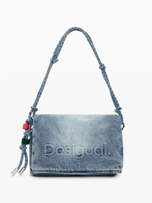 Średnia torebka charms denim Desigual