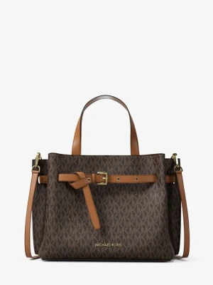 Średnia torba Emilia z charakterystycznym logo Michael Kors