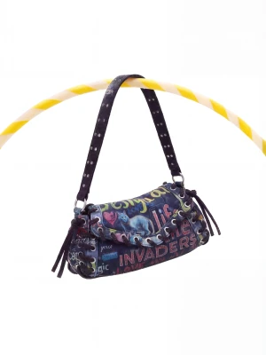 Średnia torba graffiti Desigual