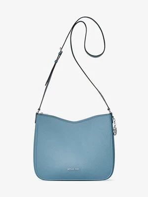 Średnia torba kurierska Nayla ze skóry groszkowej Michael Kors Outlet