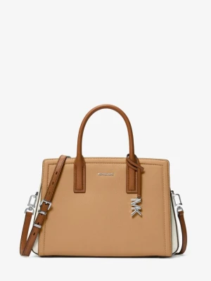 Średnia torba Laila ze skóry w bloki kolorów Michael Kors