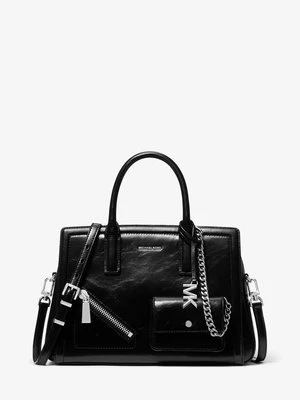 Średnia torba Laila ze skóry z etui na karty MICHAEL Michael Kors