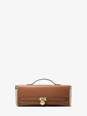 Średnia torba na ramię Hamilton Moderne ze skóry z przepinanym paskiem Michael Kors BRĄZOWY (Brązowy)