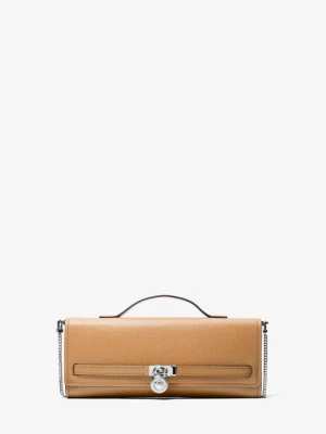 Średnia torba na ramię Hamilton Moderne ze skóry z przepinanym paskiem Michael Kors ORZECHOWY (Brązowy)
