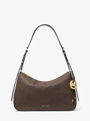 Średnia torba na ramię Nolita z charakterystycznym logo Michael Kors