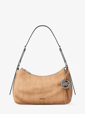 Średnia torba na ramię Nolita z nubuku Michael Kors ORZECHOWY (Brązowy)