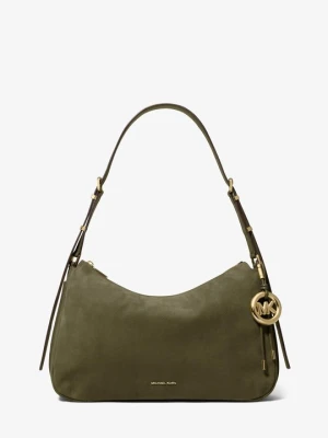 Średnia torba na ramię Nolita z odpinanym paskiem Michael Kors LODEN (Zielony)