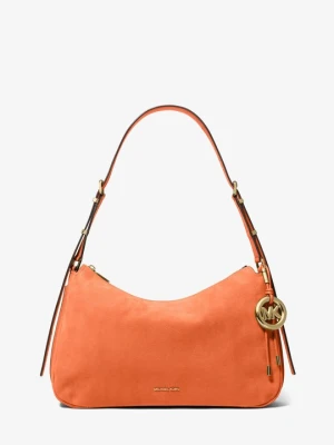 Średnia torba na ramię Nolita z odpinanym paskiem Michael Kors MIMOZA (Pomarańczowy)