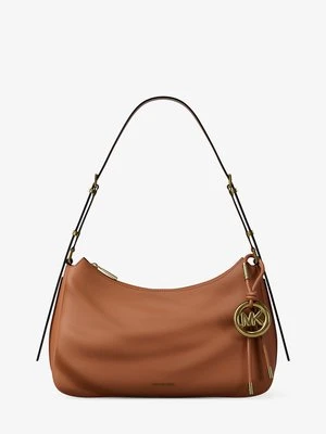 Średnia torba na ramię Nolita ze skóry groszkowej MICHAEL Michael Kors