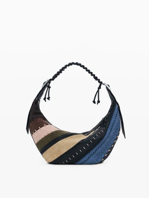 Średnia torba na ramię patchwork Desigual