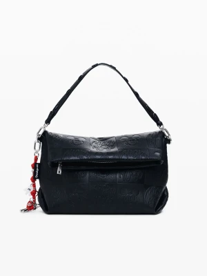 Średnia torba na ramię z klapką imitującą skórę Mickey™ Desigual