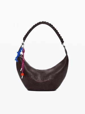 Średnia torba na ramię z logo 3D Desigual