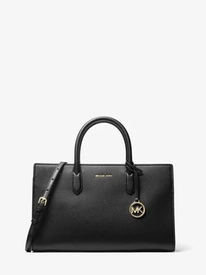 Średnia torba Scarlett ze skóry groszkowej MICHAEL Michael Kors