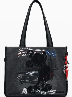 Średnia torba shopper denim Mickey™ Desigual