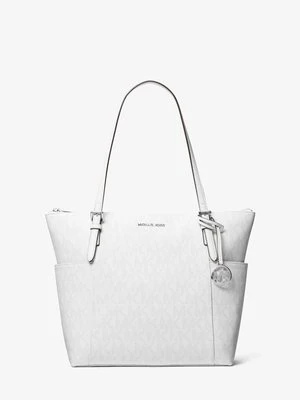 Średnia torba tote Jet Set z zapięciem na zamek i charakterystycznym logo Michael Kors Outlet
