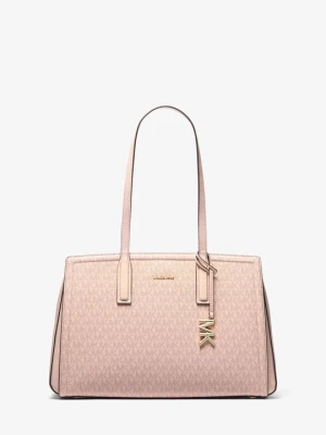 Średnia torba tote Laila z charakterystycznym logo Michael Kors