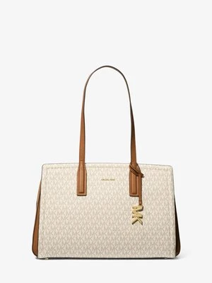 Średnia torba tote Laila z charakterystycznym logo MICHAEL Michael Kors