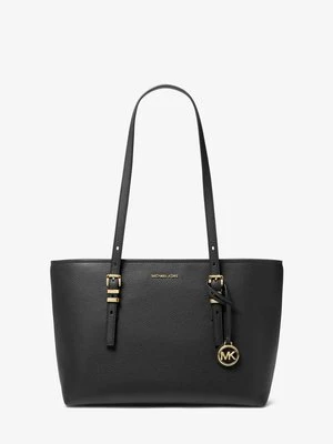 Średnia torba tote Quinn ze skóry groszkowej MICHAEL Michael Kors