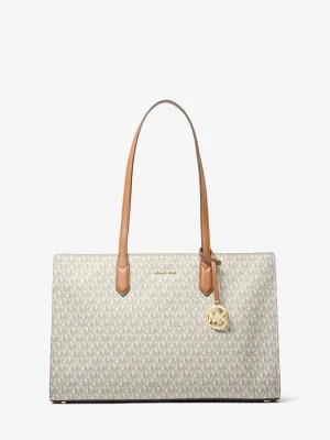 Średnia torba tote Scarlett z charakterystycznym logo Michael Kors