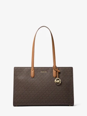 Średnia torba tote Scarlett z charakterystycznym logo Michael Kors