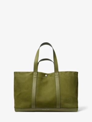 Średnia torba tote Whitley z nubuku Michael Kors