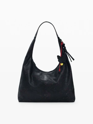 Średnia ażurowa torba z motylem Desigual