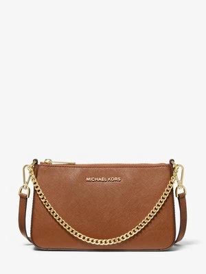 Średnia torebka do przewieszenia przez ramię Jet Set ze skóry saffiano Michael Kors Outlet