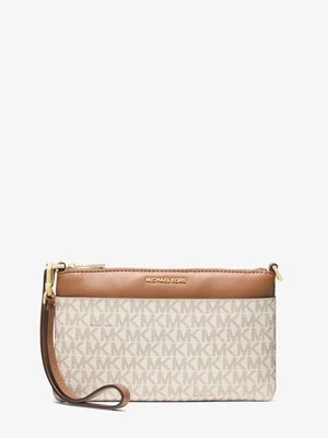 Średnia torebka Jet Set na nadgarstek z charakterystycznym logo MICHAEL Michael Kors