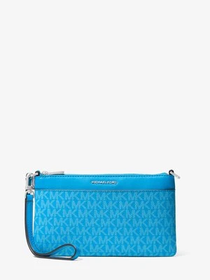 Średnia torebka Jet Set na nadgarstek z charakterystycznym logo z odpinanym paskiem MICHAEL Michael Kors